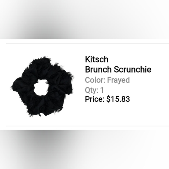 Kitsch | Oversized brunch scrunchie - Picture 3 of 3